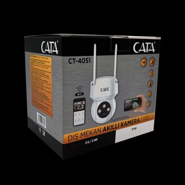Cata CT-4051 Dış Mekan Akıllı Kamera