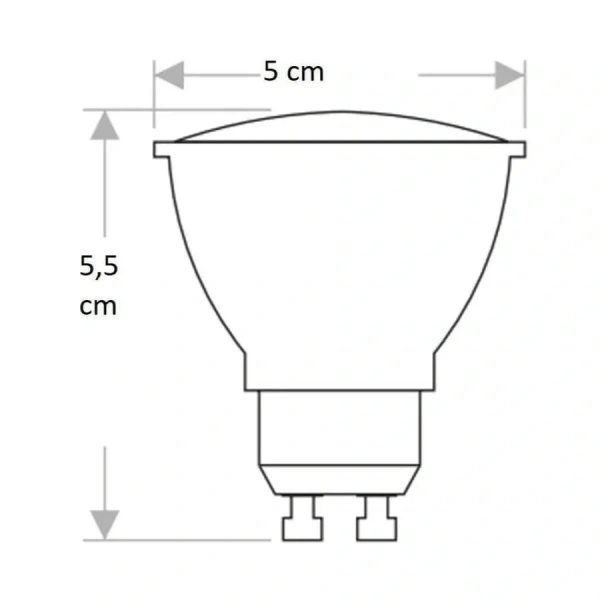 Cata CT-4215 Çanak Led Ampul 7W 3000K Günışığı