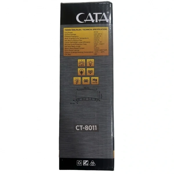 Cata CT-8011 10W Haiti Led Aplik