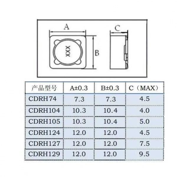 CDRH74 33UH SMD Bobin