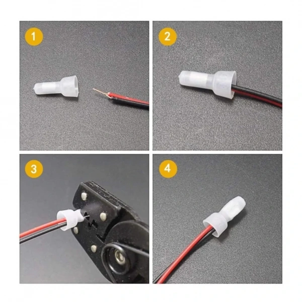 CE-2 1.5-2.5mm2 Kablo Ucu Kapama Terminali 100 Adet