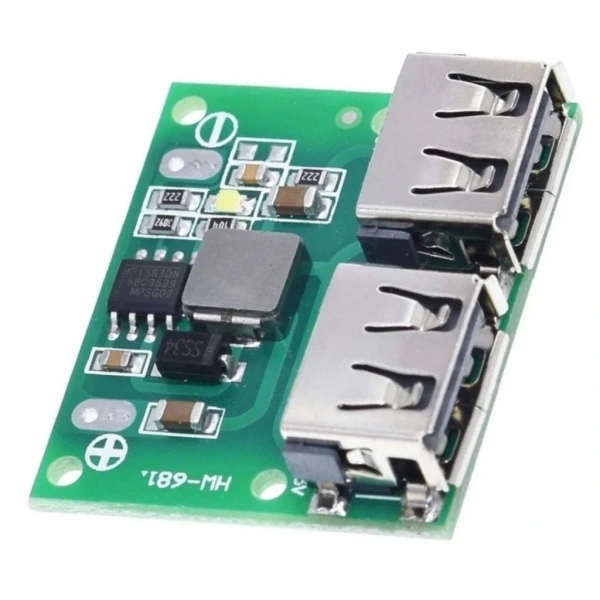 Çift USB Çıkışı 9V 12V 24V TO 5V 3A DC-DC Step Down Şarj Modülü