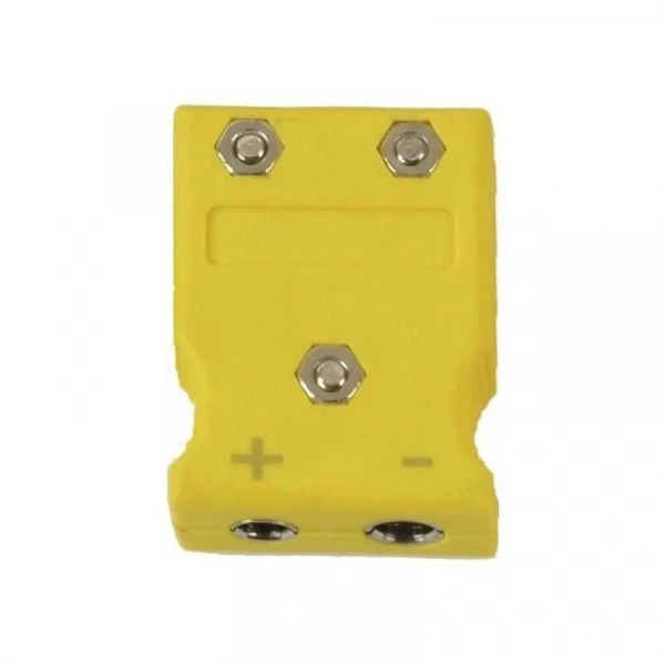 CK-45SR-Dişi - NiCr-Ni Termokupl Priz Sarı