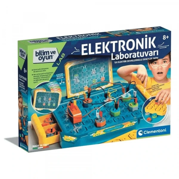 Clementoni Bilim ve Oyun - Elektronik Laboratuvarı