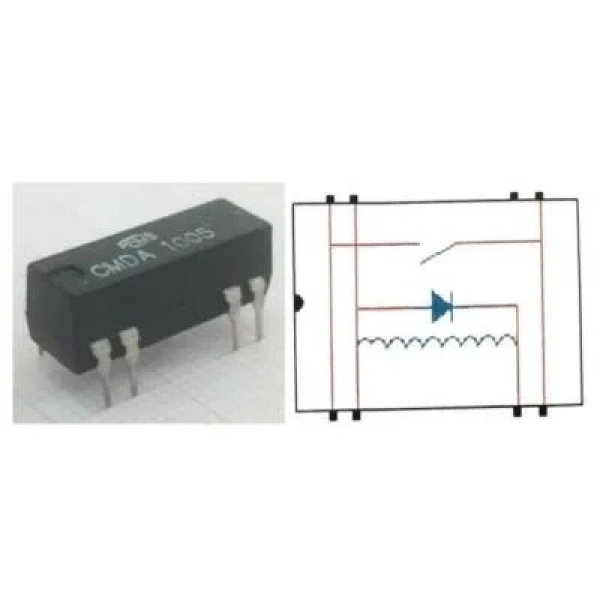 CMDA 100 5 Reed Röle Tek Kontak N/O 5VDC 0.5A