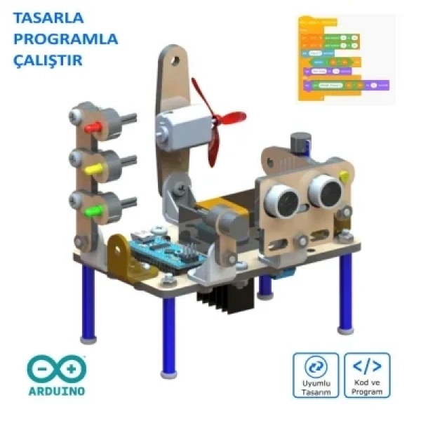 Coding Station Arduino Tabanlı Kodlama Eğitim Seti