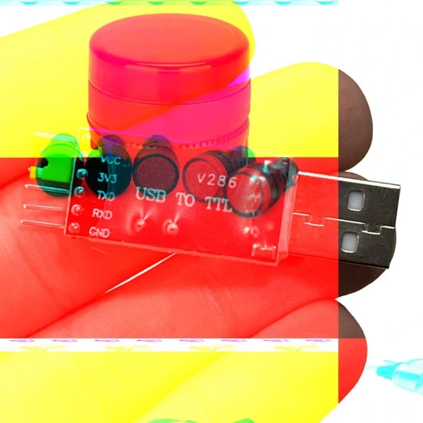 CP2102 USB to TTL Çevirici (6 Pinli UART Dönüştürücü)