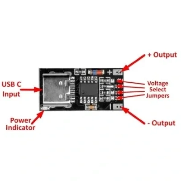 CTP9 Type-C PD/QC 9V 12V 15V 20V Hızlı Şarj Decoy Modülü