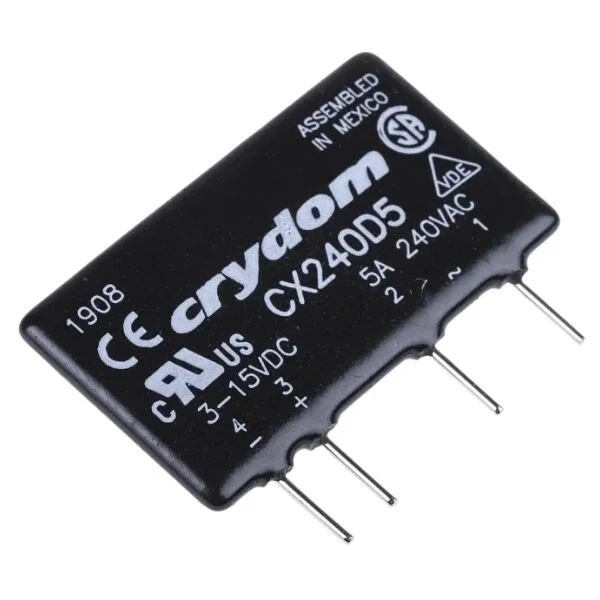 CX240D5 3-15V 5A SSR Solid State Röle