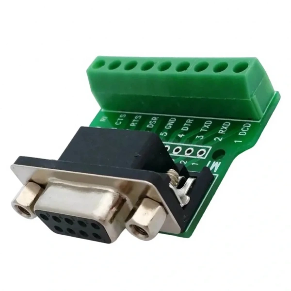 DB9 9 Pinli Dişi RS232 - RS485 Dönüştürücü Converter