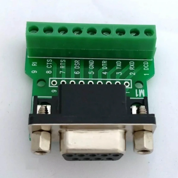 DB9 9 Pinli Dişi RS232 - RS485 Dönüştürücü Converter