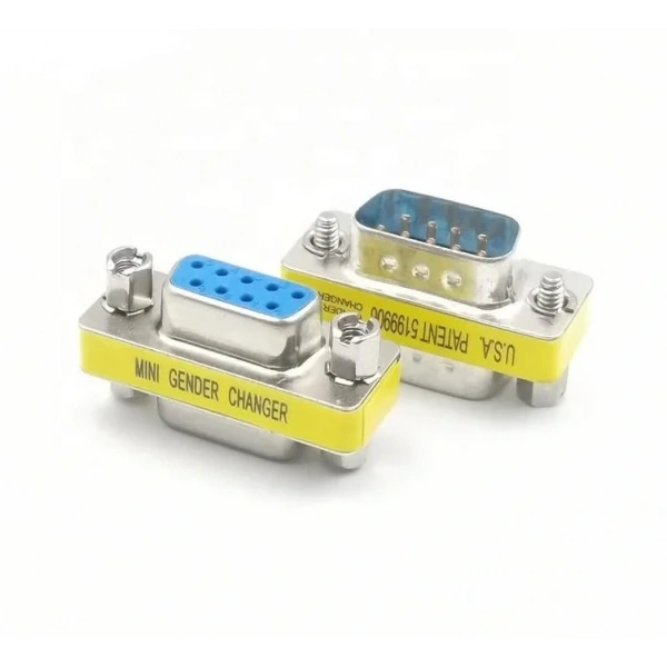 DB9 - RS232 Erkek-Dişi (M2F) 9 Pin Çevirici Ara Adaptör