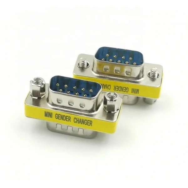 DB9 - RS232 Erkek-Erkek (M2M) 9 Pin Çevirici Ara Adaptör