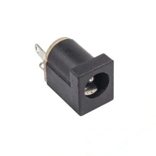 DC 2.1mm Jack Şase Pcb Tipi (Pinleri Arkada)