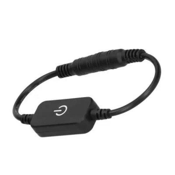 DC 5-24V 8A Dokunmatik On-Off 30cm Anahtarlı Kablo 5.5x2.5mm