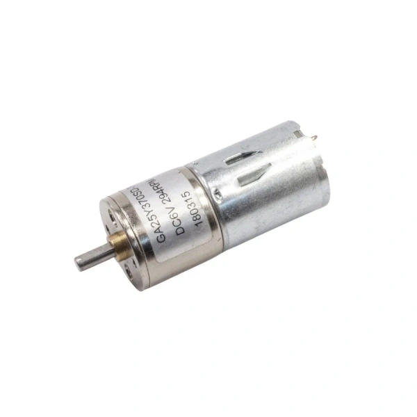DC 6V 294Rpm 25mm Redüktörlü Dc Motor