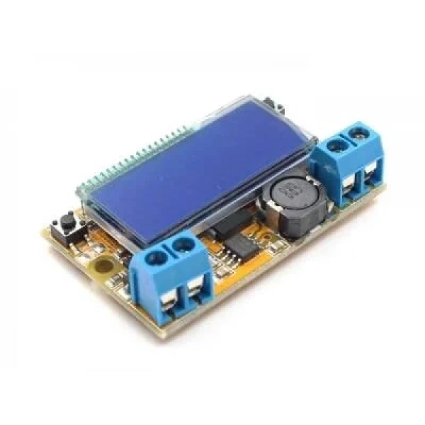 DC-DC LCD Ekranlı 3A Ayarlanabilir Voltaj Regülatörü