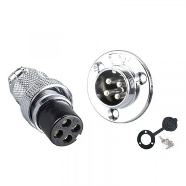 DF20 4 Pin 20mm Su Geçirmez Konnektör Takımı