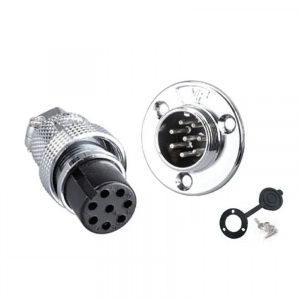 DF20 8 Pin 20mm Su Geçirmez Konnektör Takımı