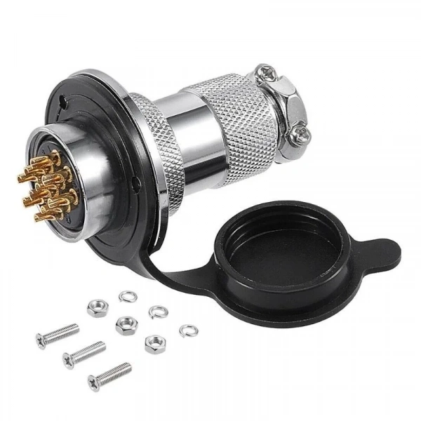 DF25 10 Pin 25mm Su Geçirmez Konnektör Takımı