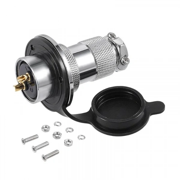DF25 2 Pin 25mm Su Geçirmez Konnektör Takımı