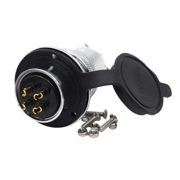 DF30 4 Pin 30mm Su Geçirmez Konnektör Takımı