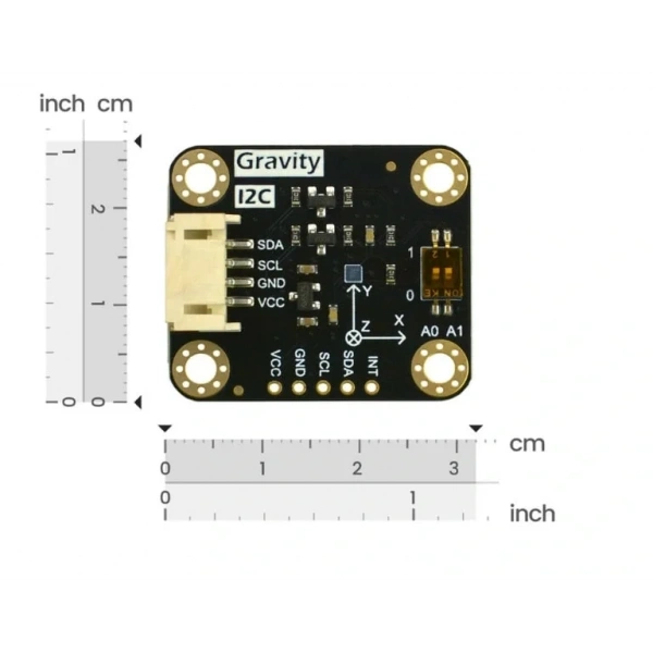 DFROBOT Gravity BMM150 Üç Eksen Manyetometre Sensörü