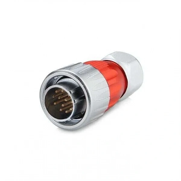DH-20-C12PE-03-001 12-Pin Su Geçirmez Konnektör - Erkek