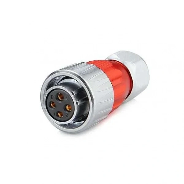 DH-20-J04PE-03-001 4-Pin Su Geçirmez Konnektör - Dişi