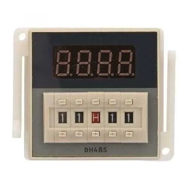 DH48S-2Z 110V Zaman Ayarlı Röle Modülü - Çift Çıkışlı