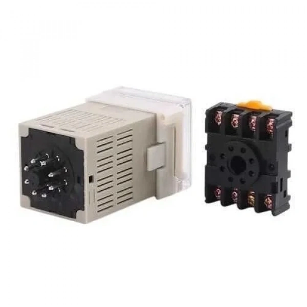 DH48S-S 12V Zaman Ayarlı Röle Modülü - Çift Süreli