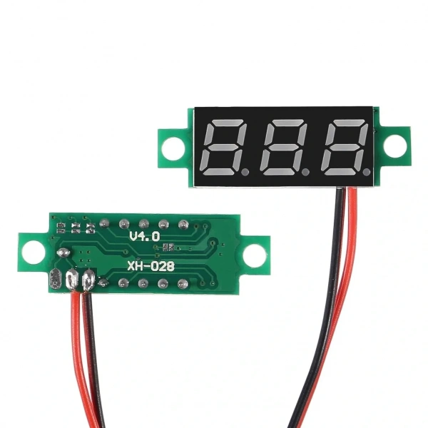 Dijital Mini Voltmetre Dc 0V 100V Gerilim Voltaj Ölçer