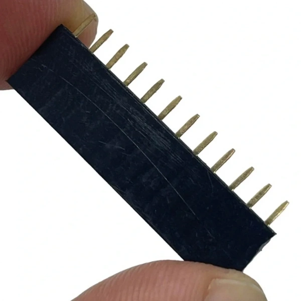Dişi Pin Header 40 Pin 2.54mm 1x40 180° Tek Sıra