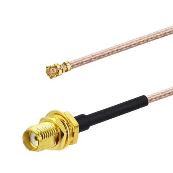 Dişi SMA - IPEX 1 RG-178 Dönüştürücü Kablo - 12cm