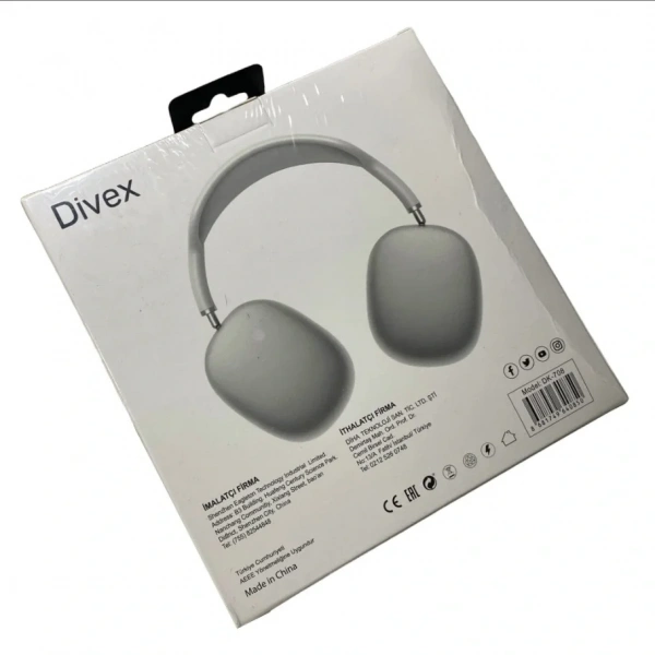 Divex Apple Uyumlu Airpods Max Kulaküstü Kulaklık DK-708 Gri