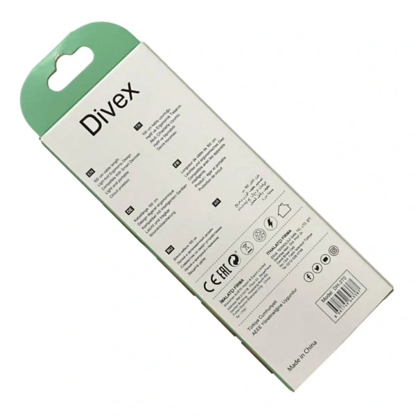Divex Aux Stereo Kulakiçi Kulaklık Beyaz DH-270