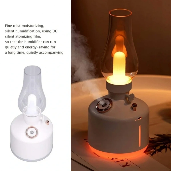Divex Gaz Lambası Görünümlü Hava Nemlendirici Vintage Lamp Humidifier H-47