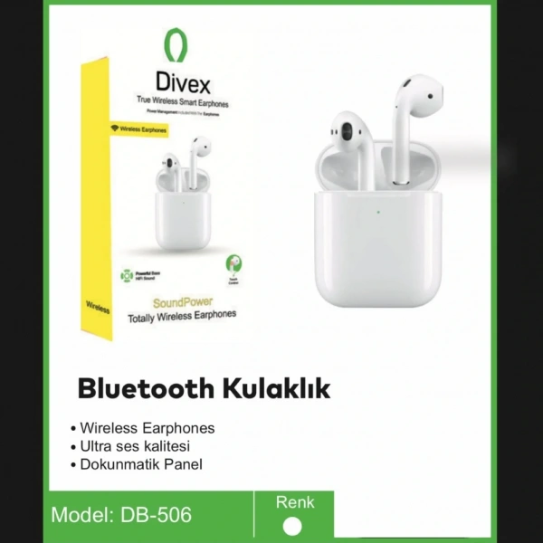 Divex IOS-Android Uyumlu Kablosuz Bluetooth Kulaklık DB-506