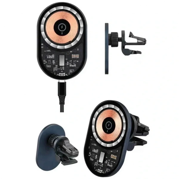 Divex Kablosuz Araç Şarj Cihazı Manyetik Wireless Şarj Aleti DV-354