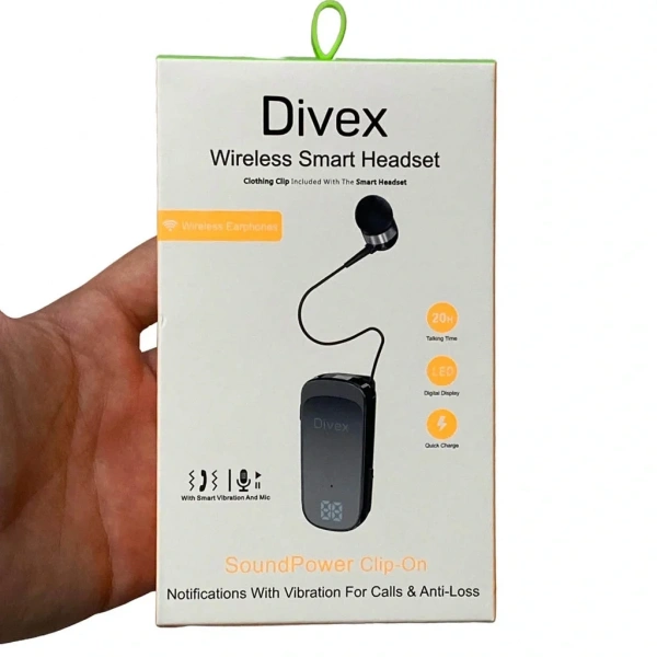 Divex Makaralı Led Göstergeli Titreşimli Bluetooth Kablolu Kulaklık DB-514