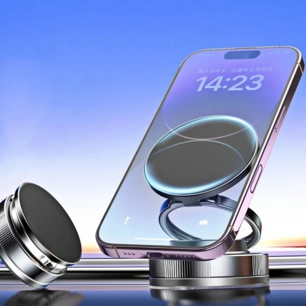 Divex Manyetik Telefon Tutucu Araç İçi 360° Mıknatıslı Stand Gri DH-396