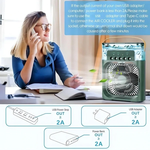 Divex Taşınabilir Hava Soğutucu Fan Siyah PV-38