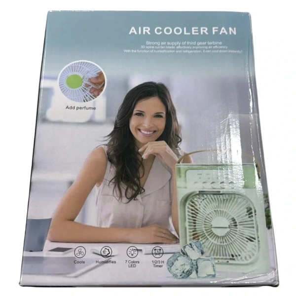 Divex Taşınabilir Hava Soğutucu Fan Siyah PV-38