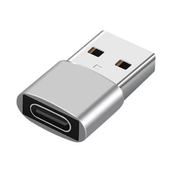 Divex Type-C Dişi USB3.0 Erkek OTG Adaptör Çevirici Gri DC-178