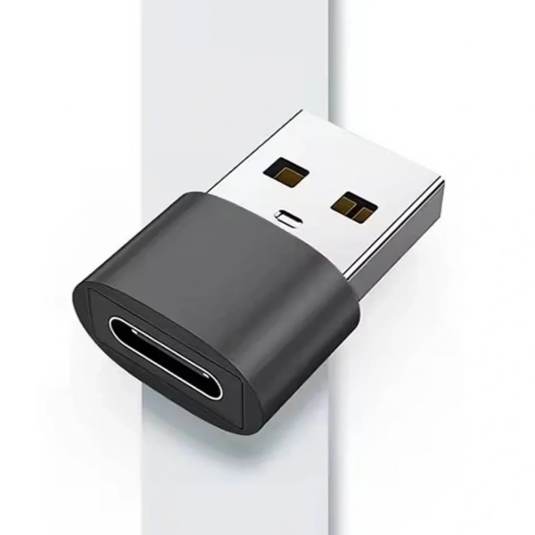 Divex Type-C Dişi USB3.0 Erkek OTG Adaptör Çevirici Siyah DC-178