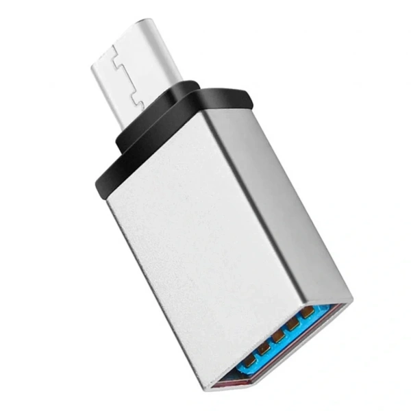 Divex Type-C Erkek USB3.0 Dişi Adaptör Çevirici Gri DO-182