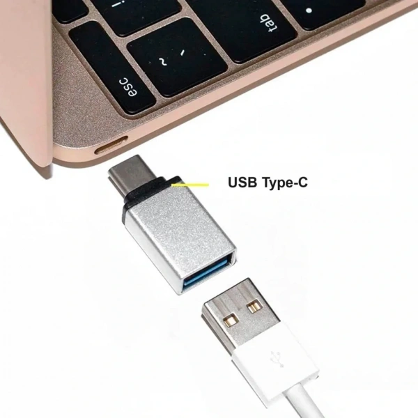 Divex Type-C Erkek USB3.0 Dişi Adaptör Çevirici Gri DO-182