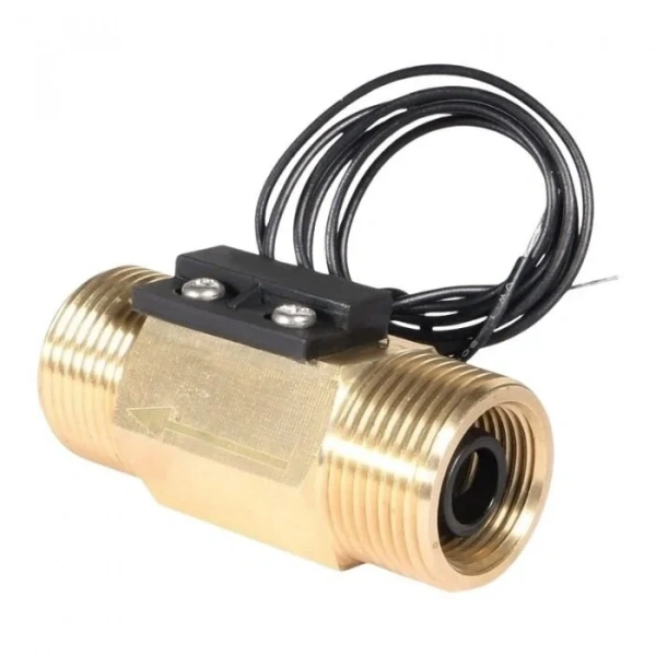 DN20 G3/4 DC 24V 10W Su Akış Sensörü