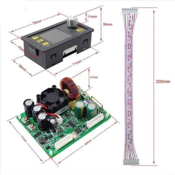 DPS-5015 50V 15A Programlanabilir Güç Kaynağı - Bluetooth Haberleşmeli