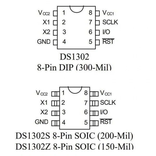 DS1302 SMD Entegre
